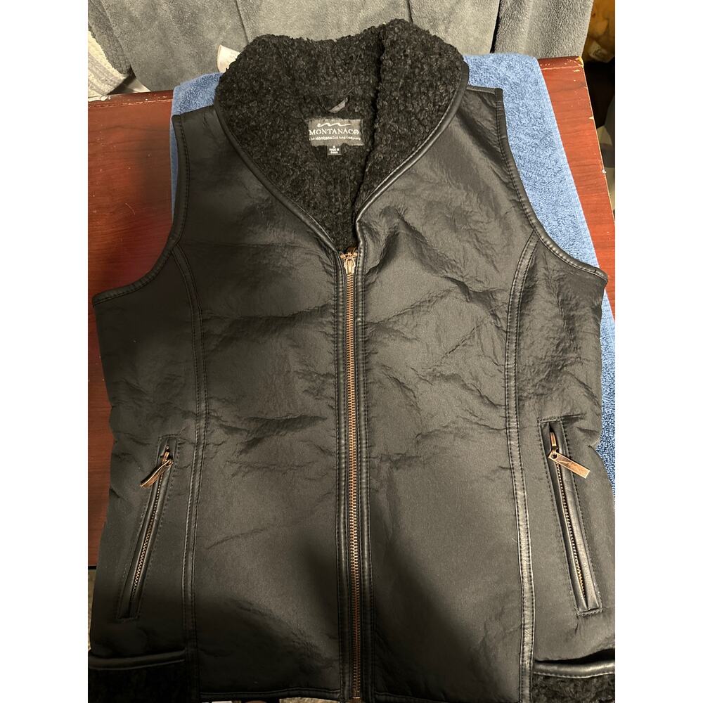 Montanaco‎ Black vest Size S